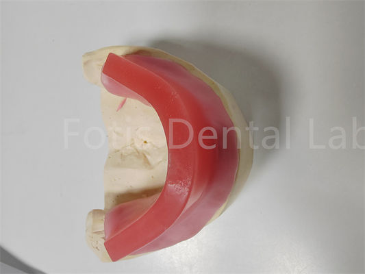 Cinturones de mordedura personalizados para dentaduras Cinturones de mordedura dobles Conjunto de relación de oclusión de mandíbula